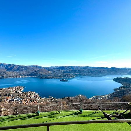 Appartamento Alberti Con Vista Lago Madonna Del Sasso Eksteriør bilde